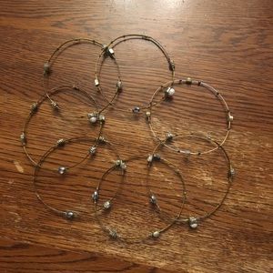 SET OF BRACELETS